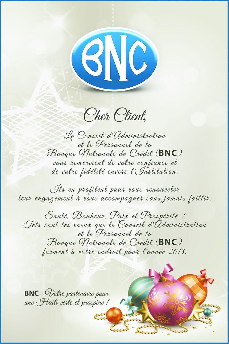 BNC (Banque Nationale de Crédit)
