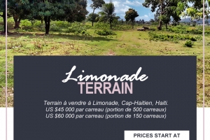 Terrain a Vendre au Cap-Haitien