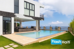Luxury Villa for Sale in Petion-Ville – Pool, Large Lot & Premium Amenities