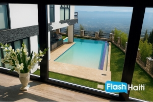 Luxury Villa for Sale in Petion-Ville – Pool, Large Lot & Premium Amenities