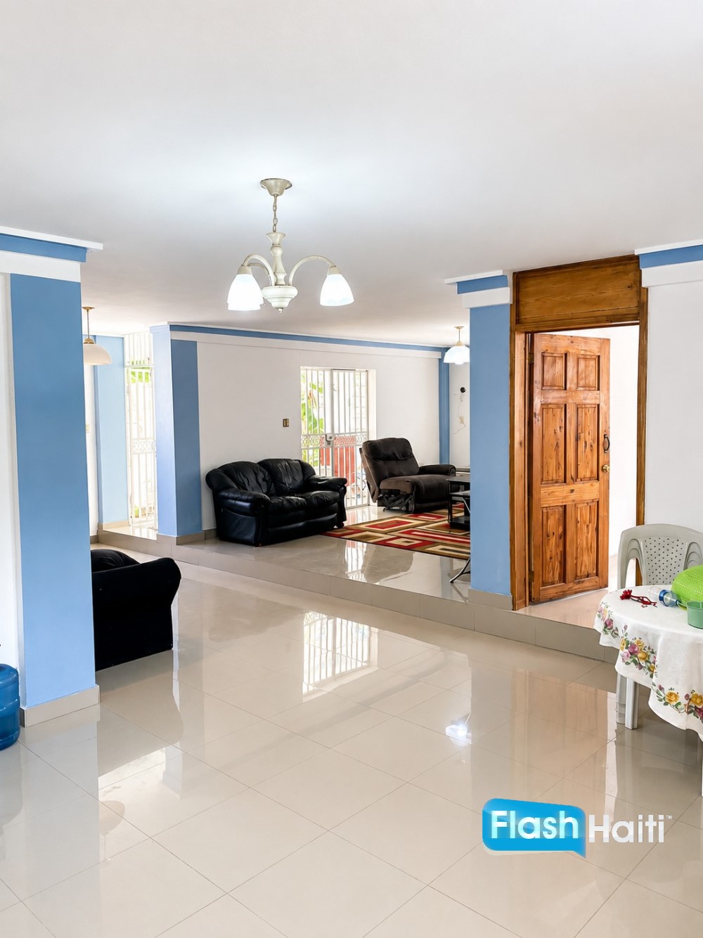 Maison à Louer à Hinche – 4 Chambres avec Énergie Solaire