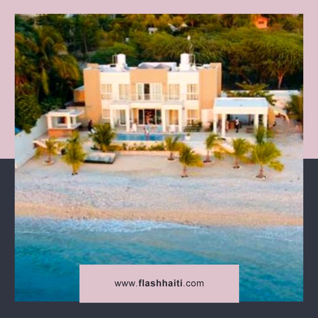 Villa de Luxe en Bord de Mer en Haïti – 7 Chambres, Piscine Infinity & Énergie Solaire