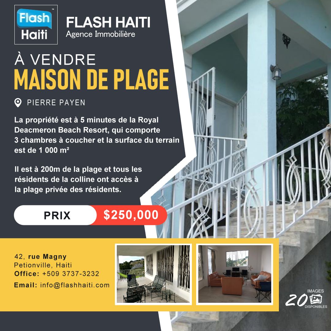 Propriete bord de mer avec accès prive – Proche du Royal Decameron