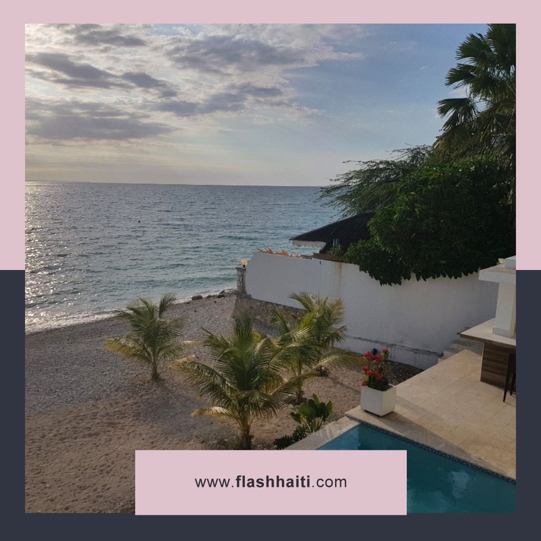 Villa de Luxe en Bord de Mer en Haïti – 7 Chambres, Piscine Infinity & Énergie Solaire