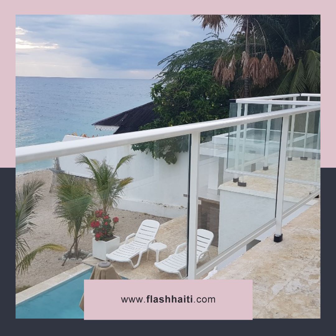 Villa de Luxe en Bord de Mer en Haïti – 7 Chambres, Piscine Infinity & Énergie Solaire