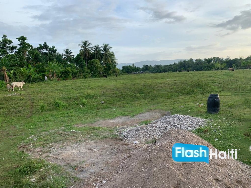Premium, Flat, Ready To Build Farm Or Project Land For Sale In Torbeck, Les Cayes