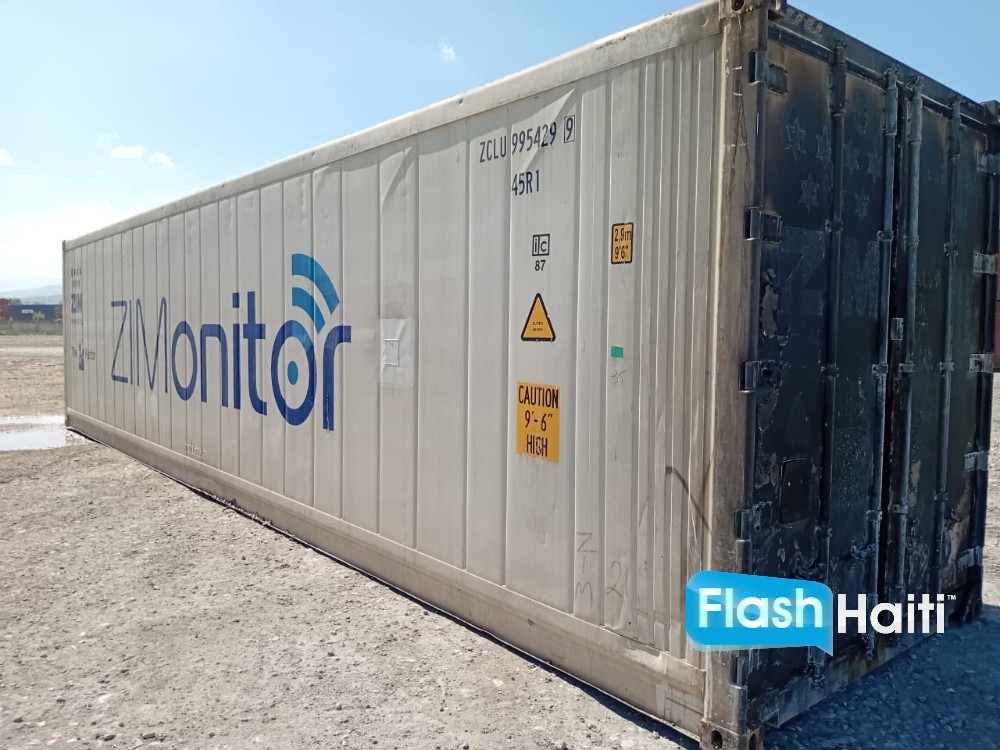 Heavy-Duty 45ft Reefer Container with Remote Monitoring – Ready to Work