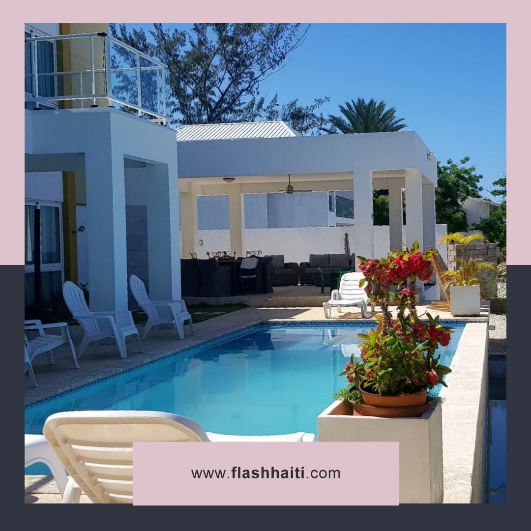 Villa de Luxe en Bord de Mer en Haïti – 7 Chambres, Piscine Infinity & Énergie Solaire