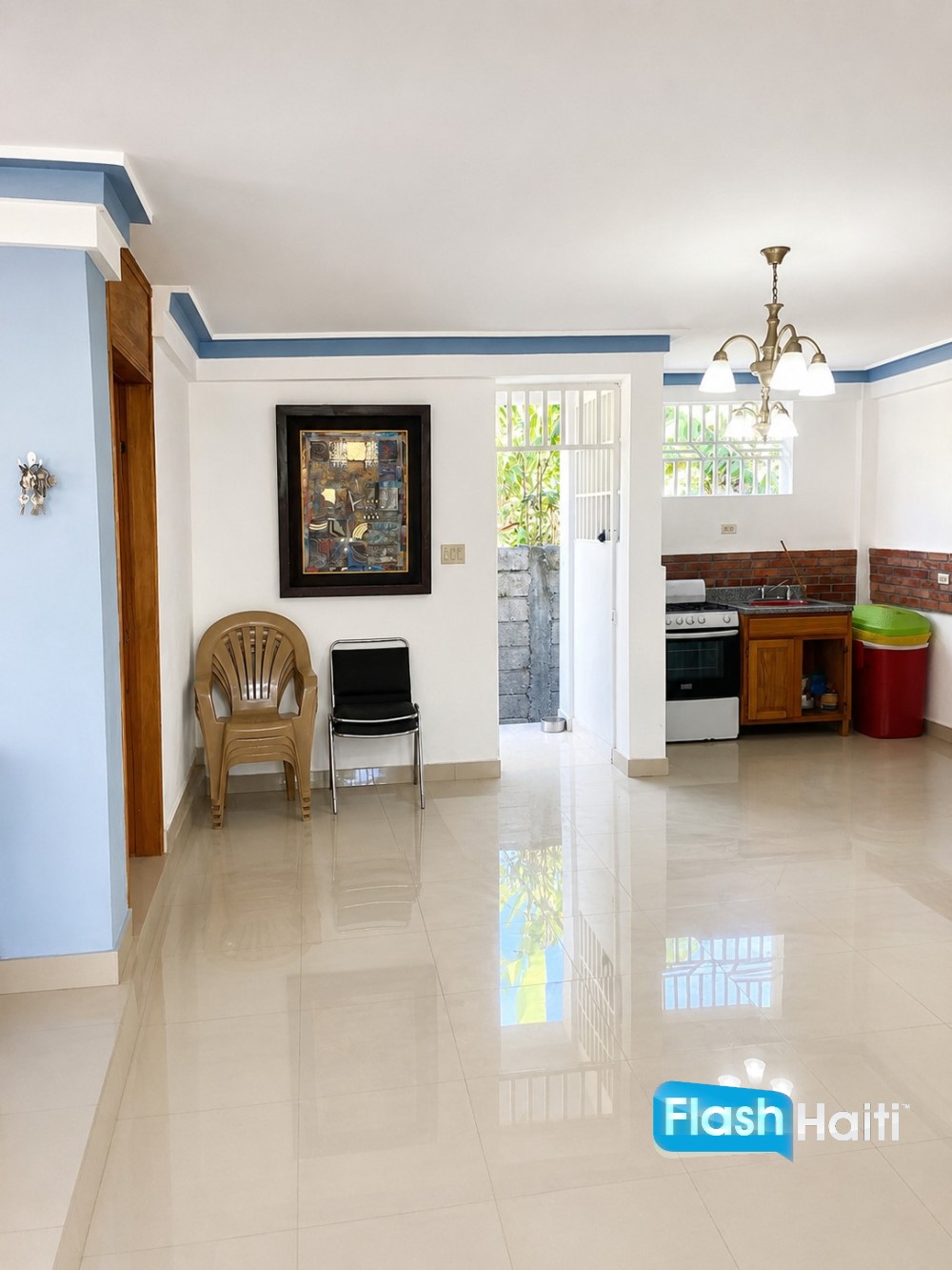 Maison à Louer à Hinche – 4 Chambres avec Énergie Solaire