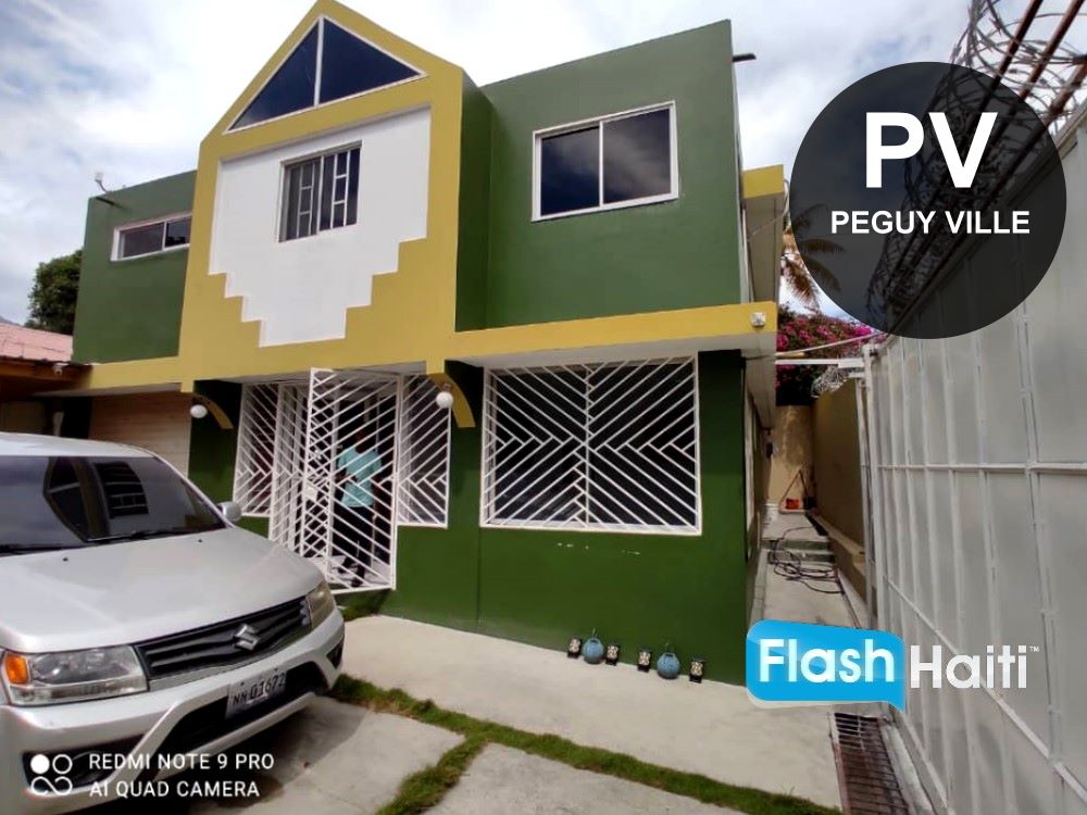 Cozy House for Sale in Peguyville, Pétion-Ville