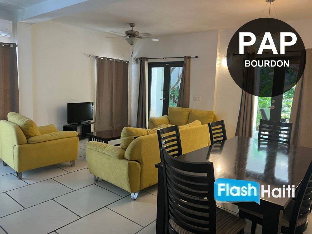 Appartements de Luxe Meublés à Louer à Bourdon – Piscine et Services Inclus